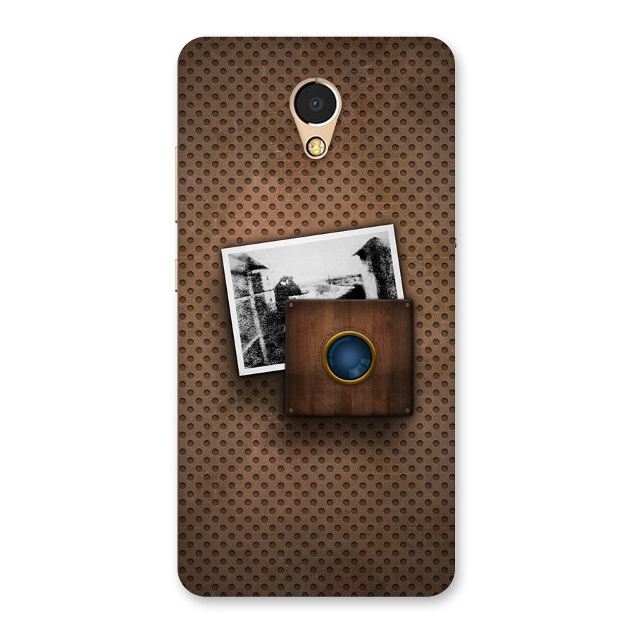 Vintage Wood Camera Back Case for Lenovo P2