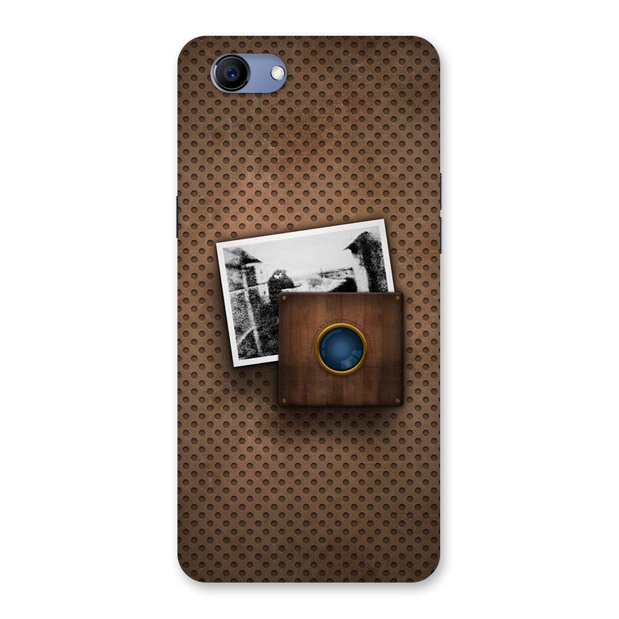 Vintage Wood Camera Back Case for Oppo Realme 1