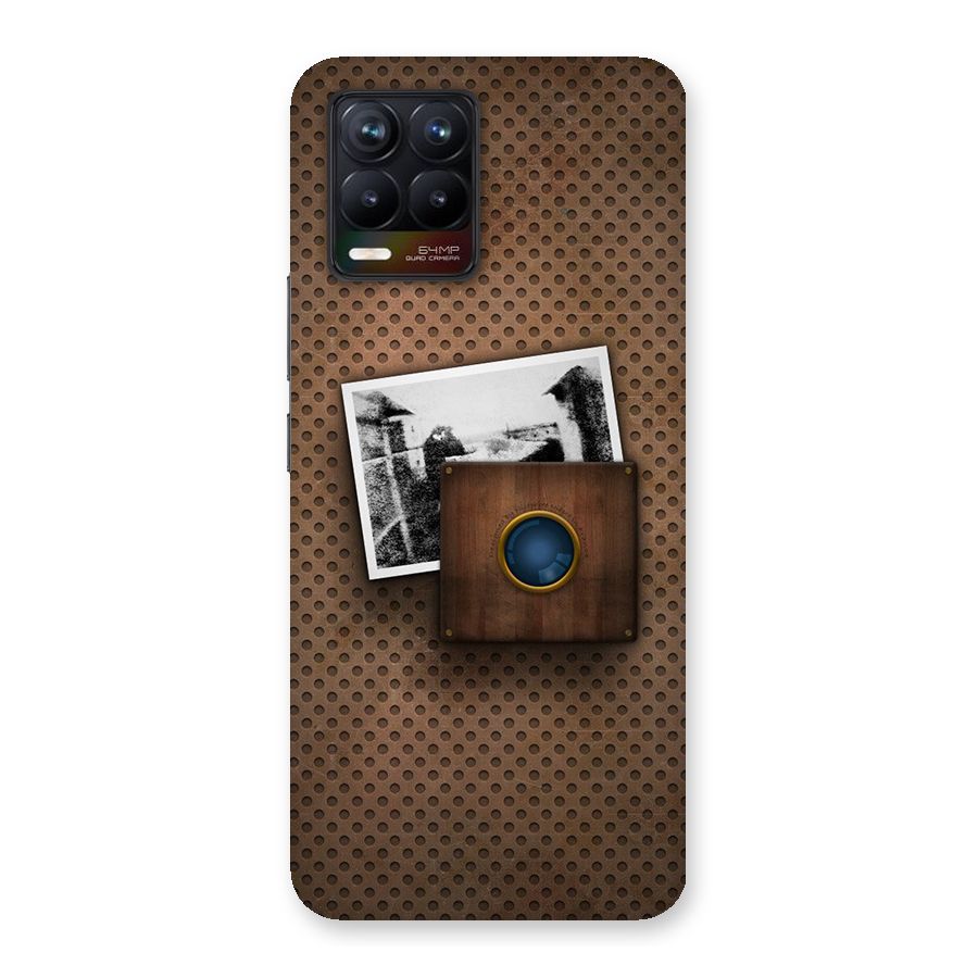 Vintage Wood Camera Back Case for Realme 8