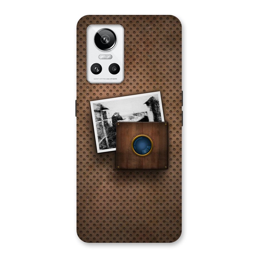 Vintage Wood Camera Back Case for Realme GT Neo 3