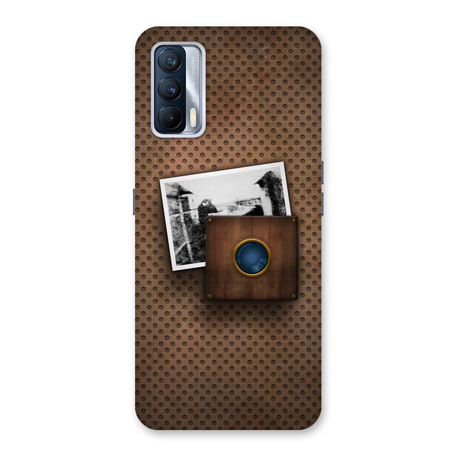 Vintage Wood Camera Back Case for Realme X7