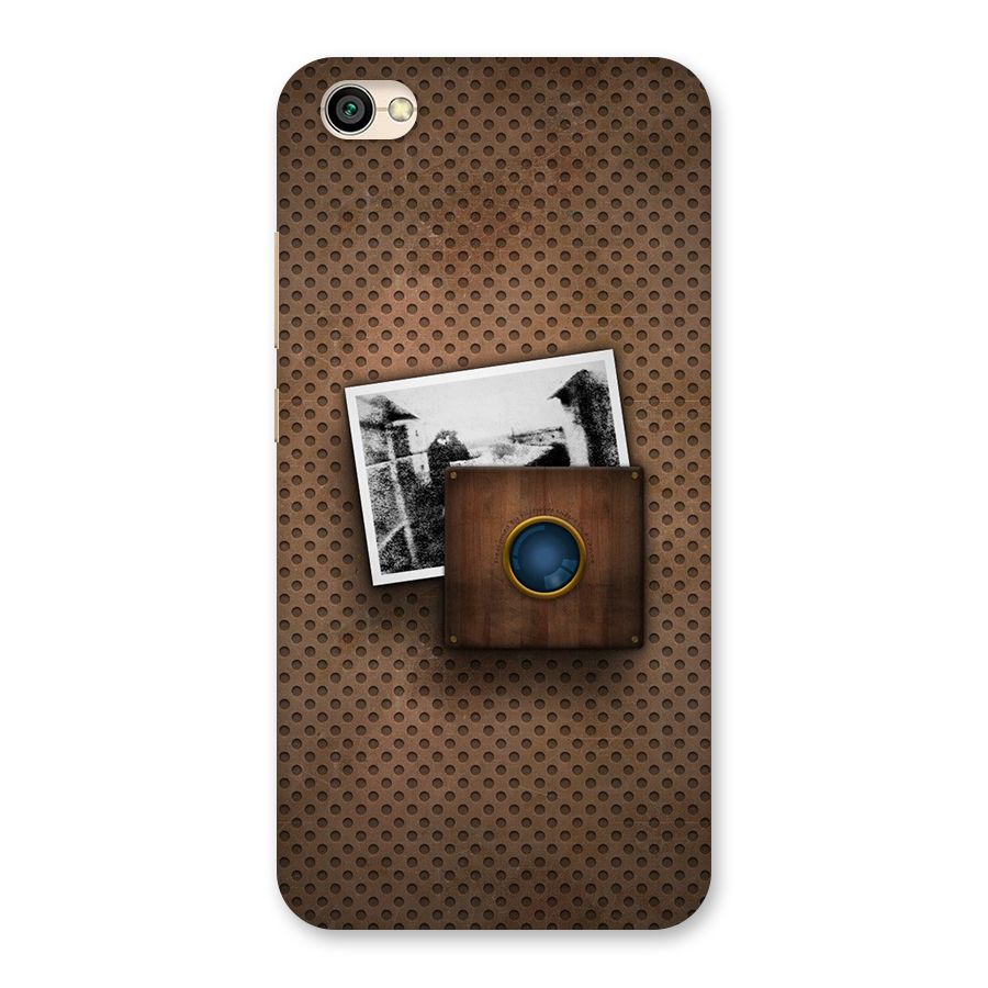 Vintage Wood Camera Back Case for Redmi Y1 Lite