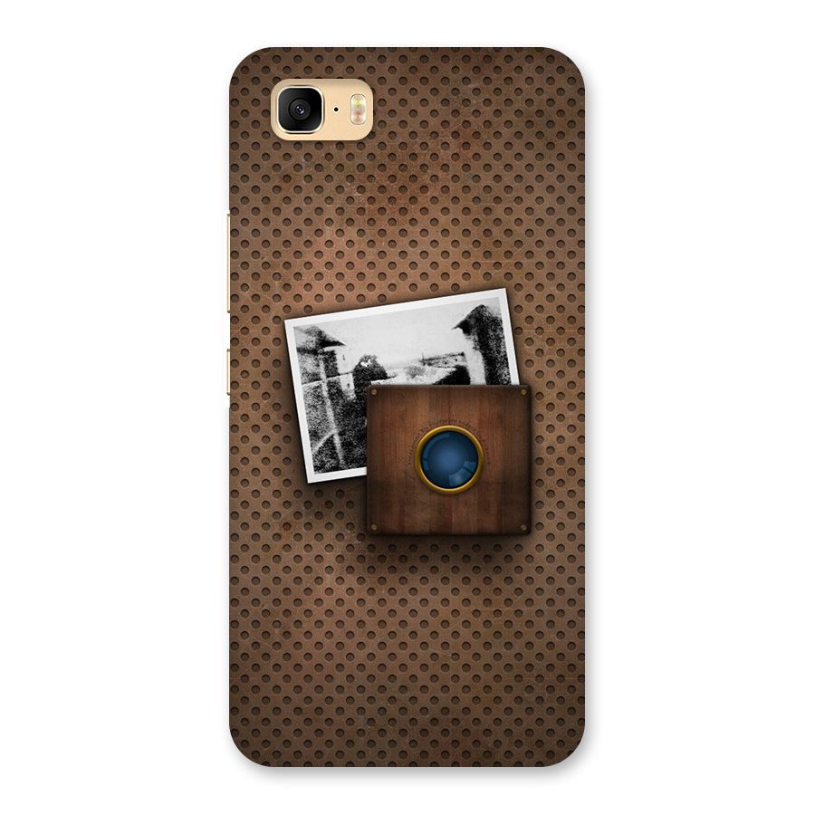 Vintage Wood Camera Back Case for Zenfone 3s Max