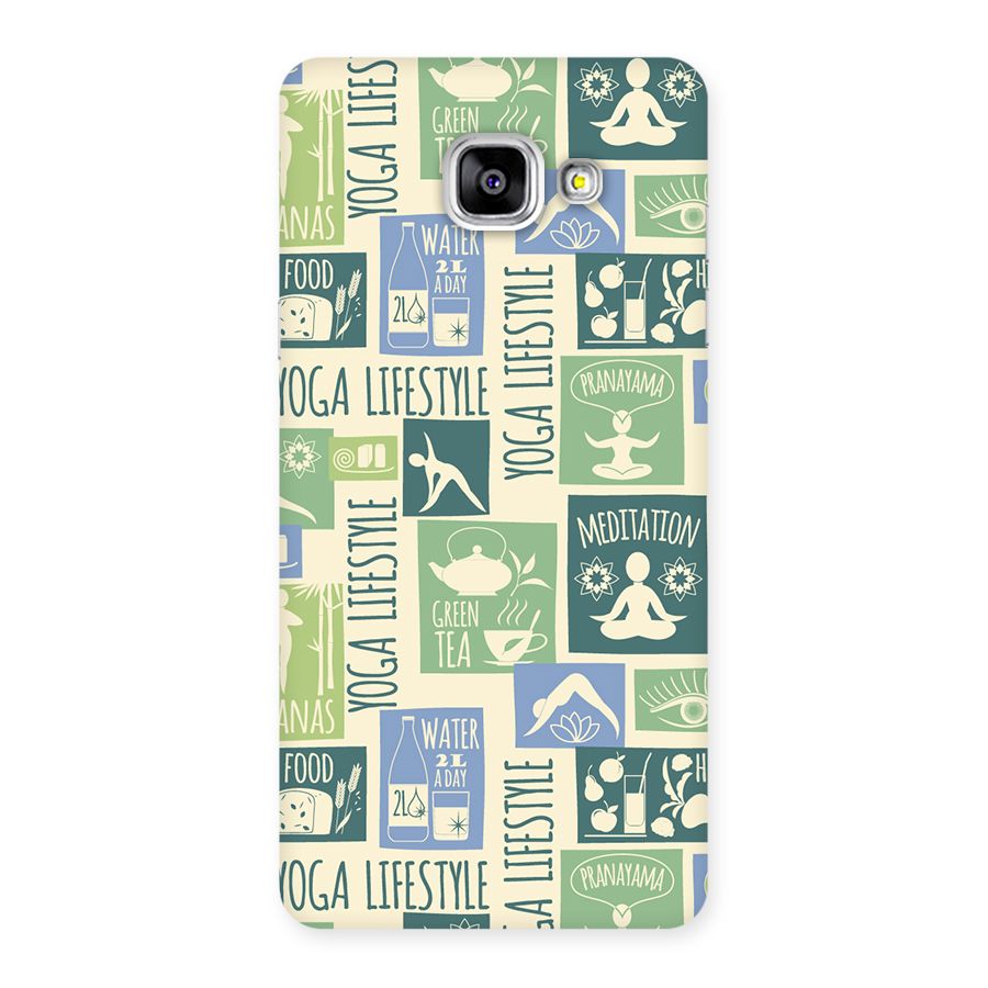 Vintage Yoga Lifestyle Back Case for Galaxy A5 2016