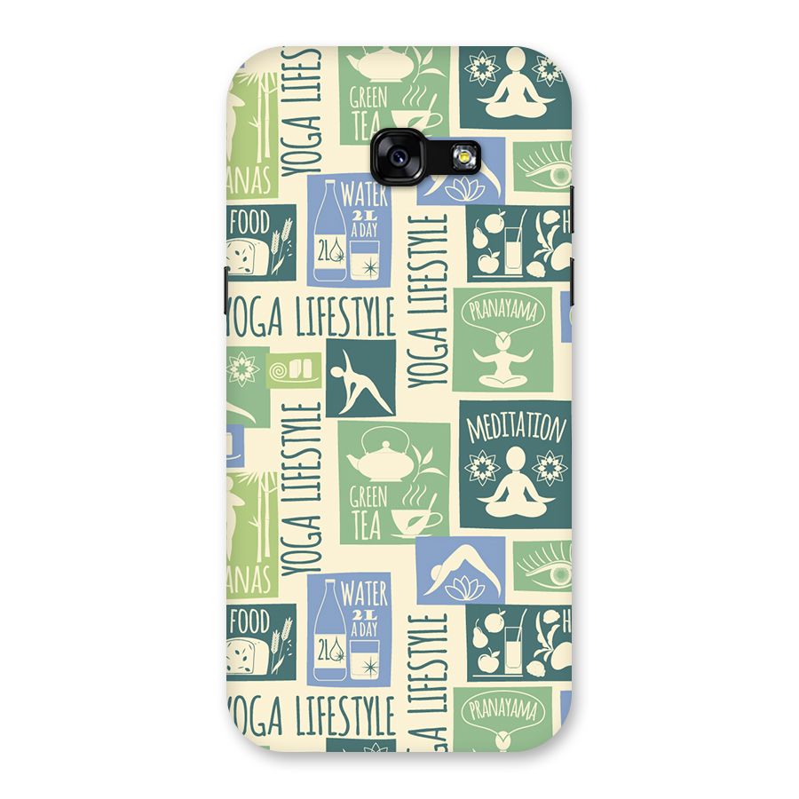 Vintage Yoga Lifestyle Back Case for Galaxy A5 2017