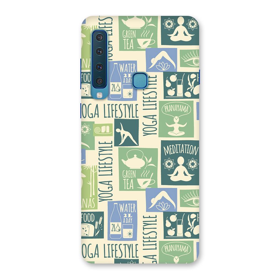 Vintage Yoga Lifestyle Back Case for Galaxy A9 (2018)