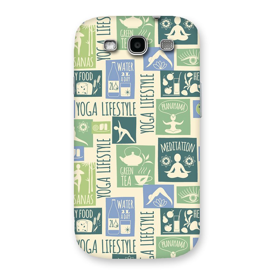 Vintage Yoga Lifestyle Back Case for Galaxy S3 Neo