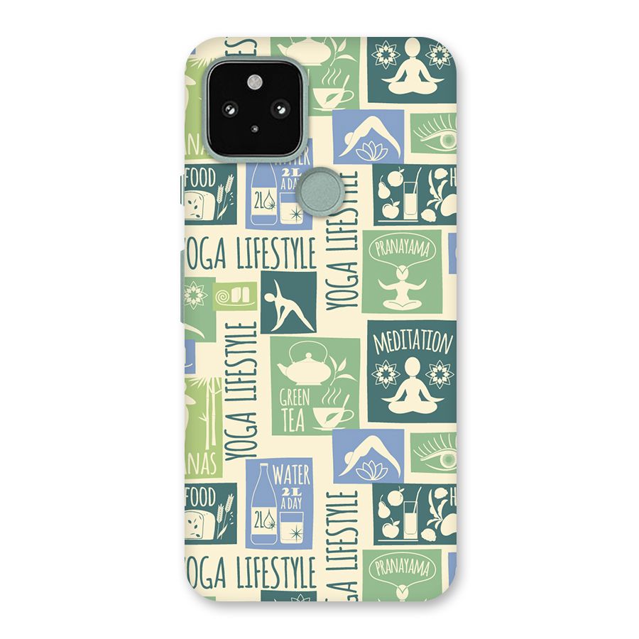 Vintage Yoga Lifestyle Back Case for Google Pixel 5