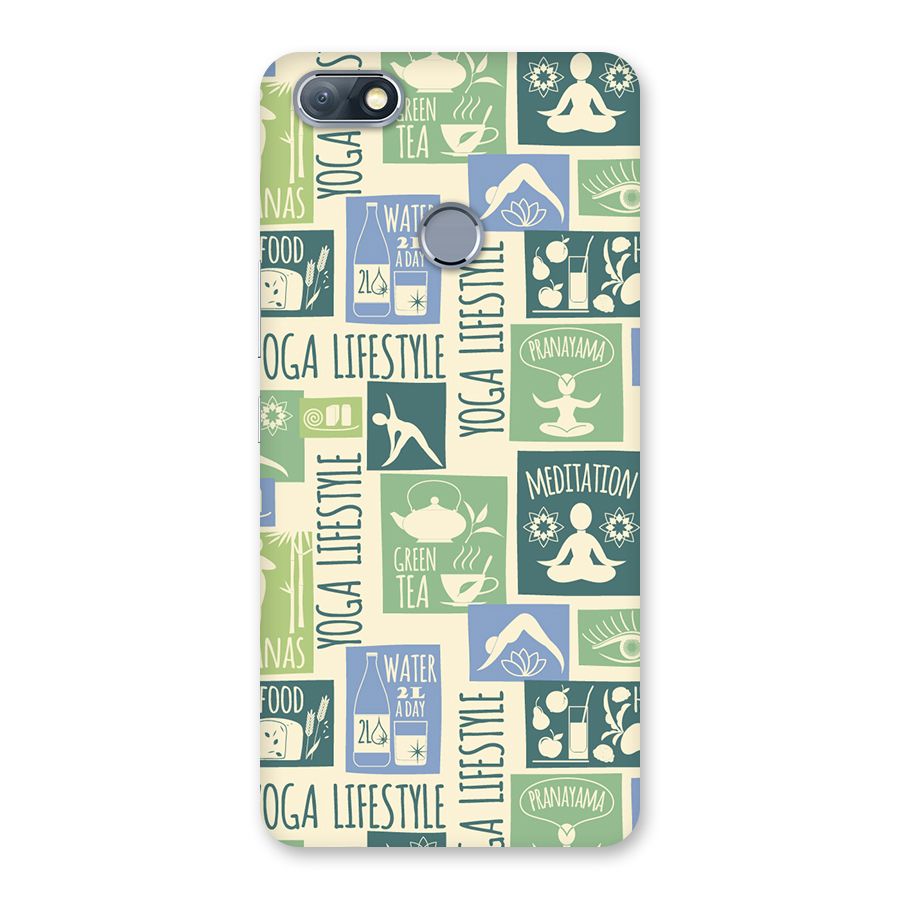 Vintage Yoga Lifestyle Back Case for Infinix Note 5