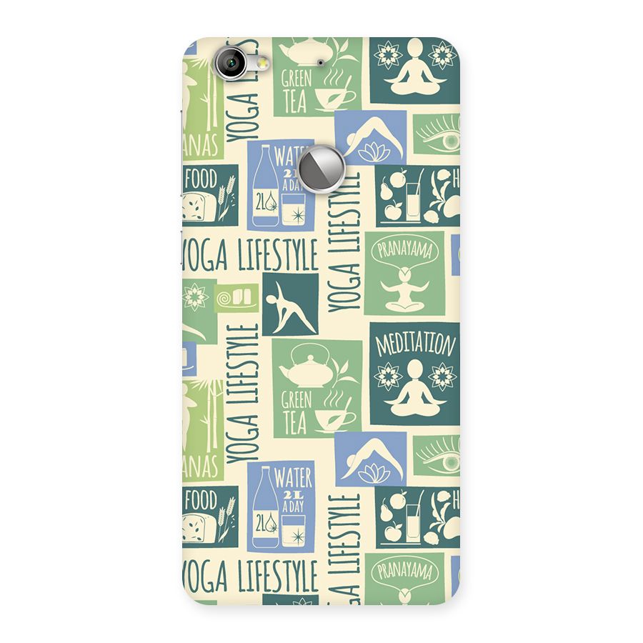 Vintage Yoga Lifestyle Back Case for LeTV Le 1s