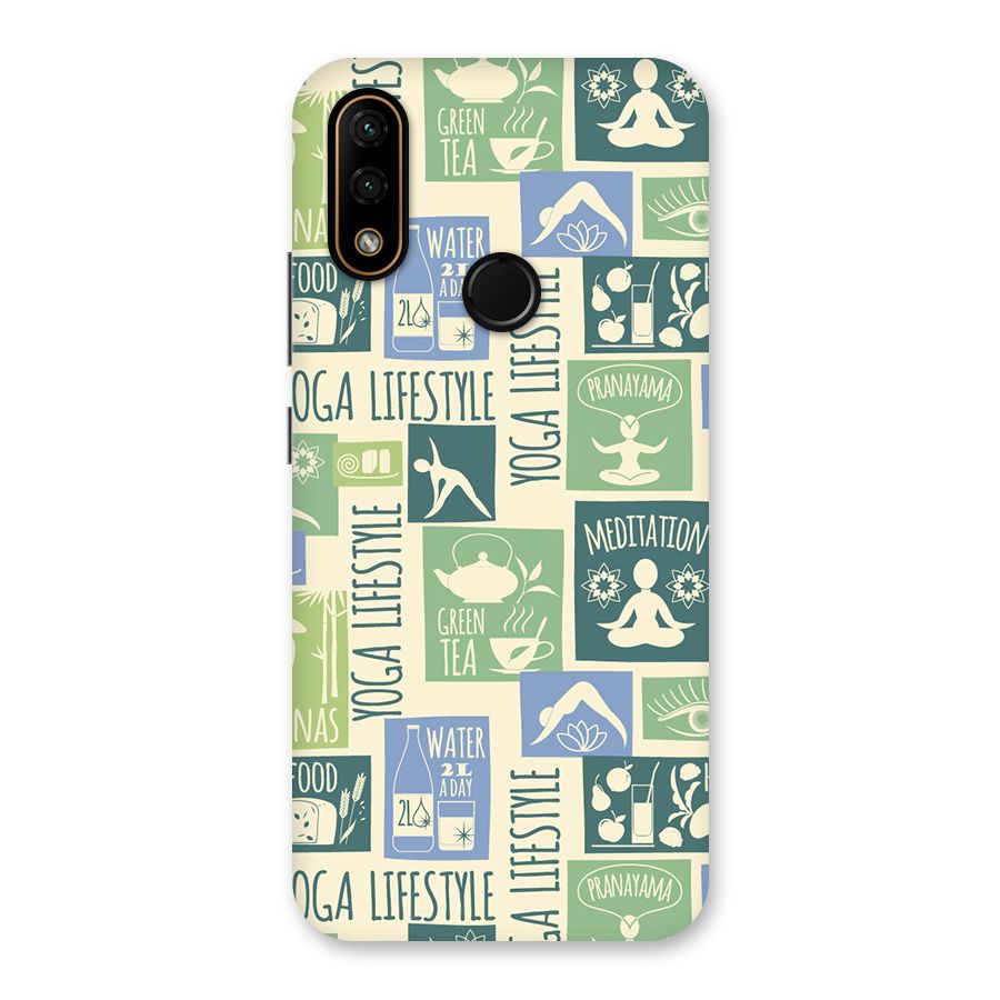Vintage Yoga Lifestyle Back Case for Lenovo A6 Note