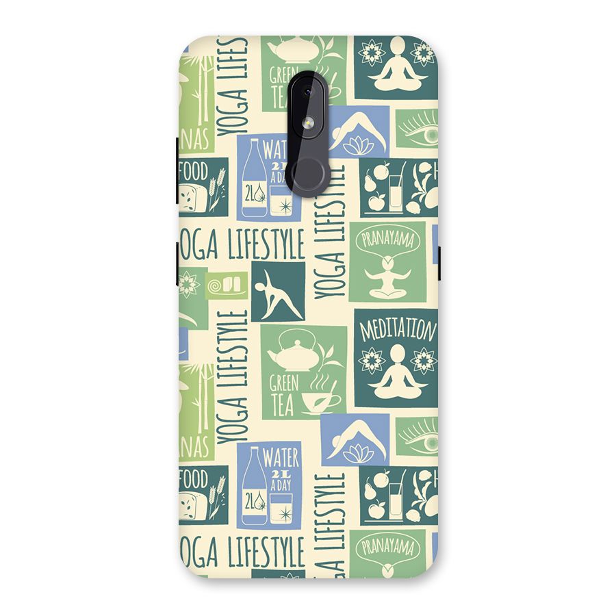 Vintage Yoga Lifestyle Back Case for Nokia 3.2