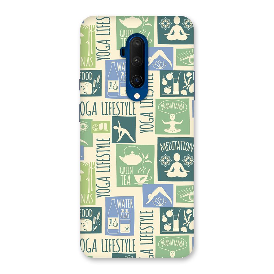 Vintage Yoga Lifestyle Back Case for OnePlus 7T Pro