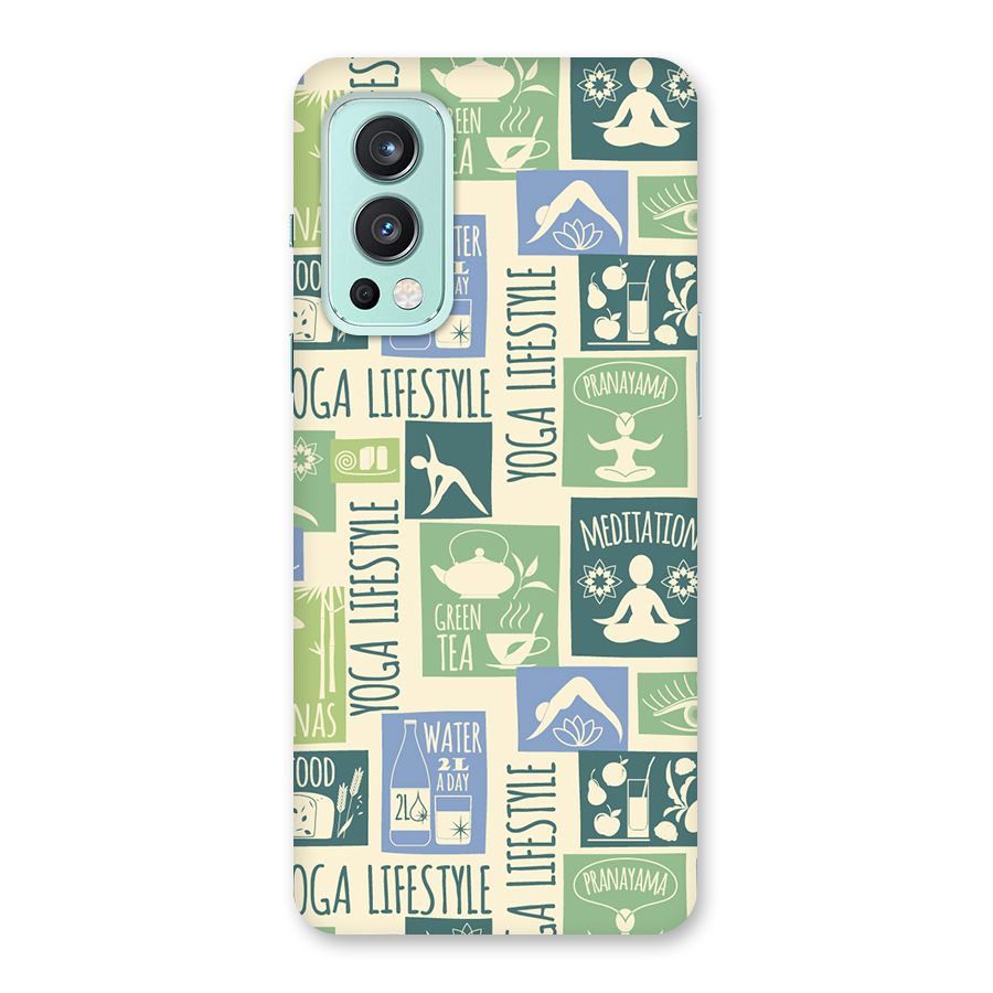 Vintage Yoga Lifestyle Back Case for OnePlus Nord 2 5G