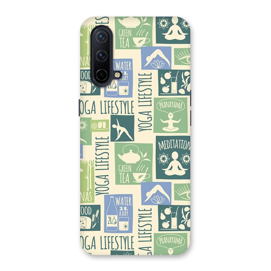 Vintage Yoga Lifestyle Back Case for OnePlus Nord CE 5G