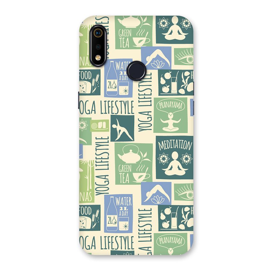 Vintage Yoga Lifestyle Back Case for Realme 3i