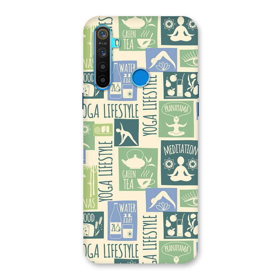 Vintage Yoga Lifestyle Back Case for Realme 5