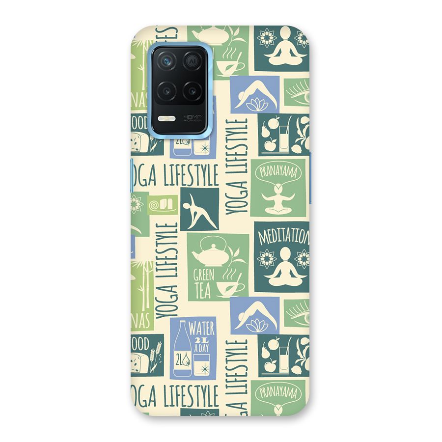 Vintage Yoga Lifestyle Back Case for Realme 8 5G