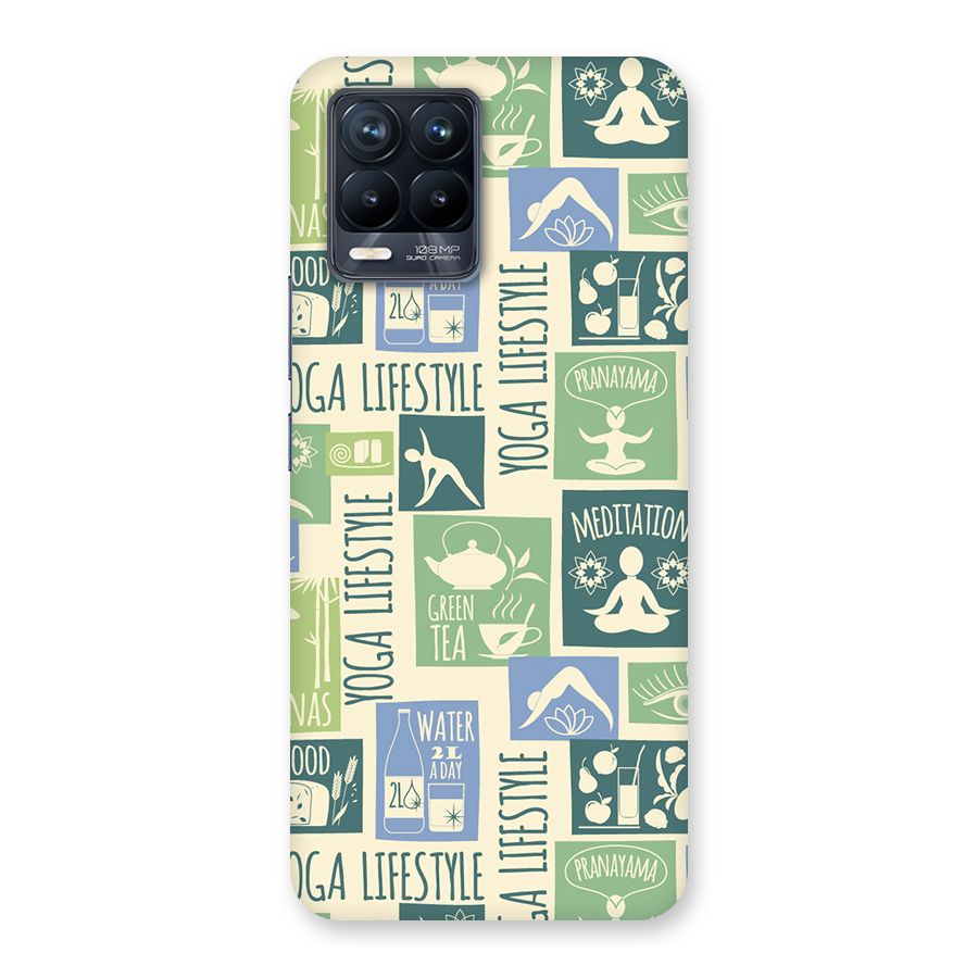 Vintage Yoga Lifestyle Back Case for Realme 8 Pro