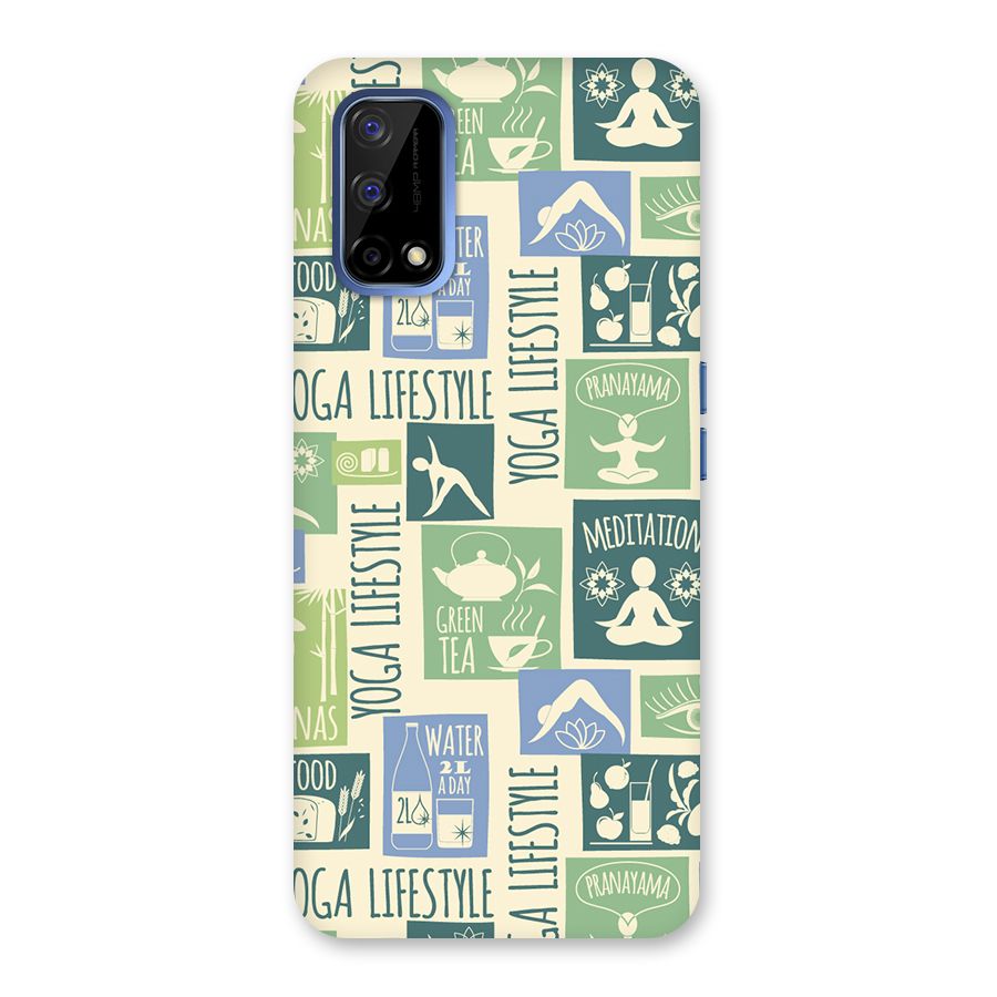 Vintage Yoga Lifestyle Back Case for Realme Narzo 30 Pro