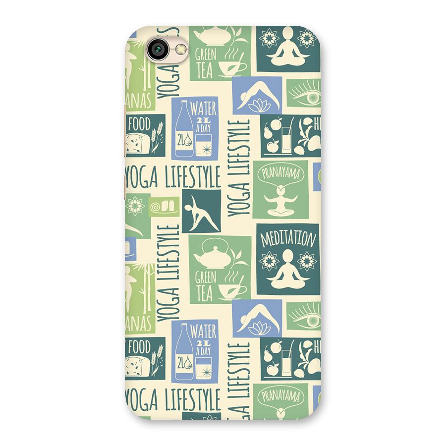 Vintage Yoga Lifestyle Back Case for Redmi Y1 Lite