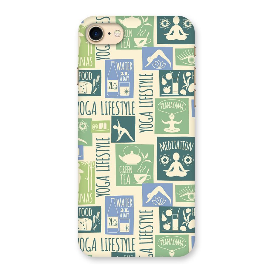 Vintage Yoga Lifestyle Back Case for iPhone 7