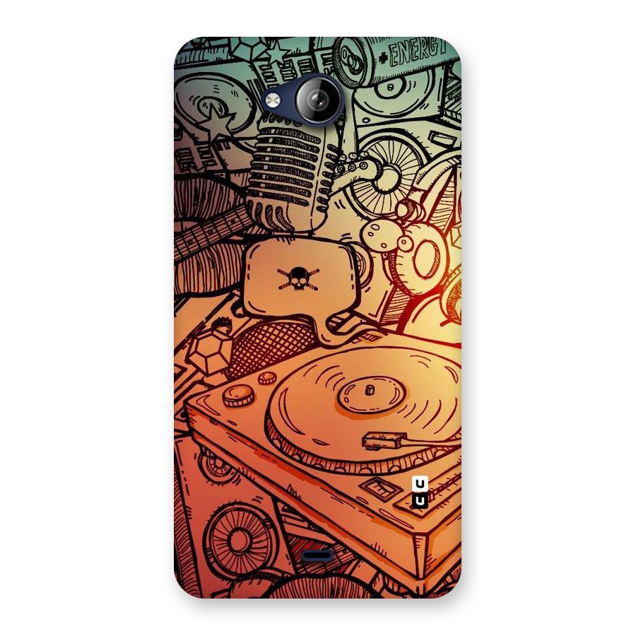 Vinyl Design Back Case for Canvas Play Q355
