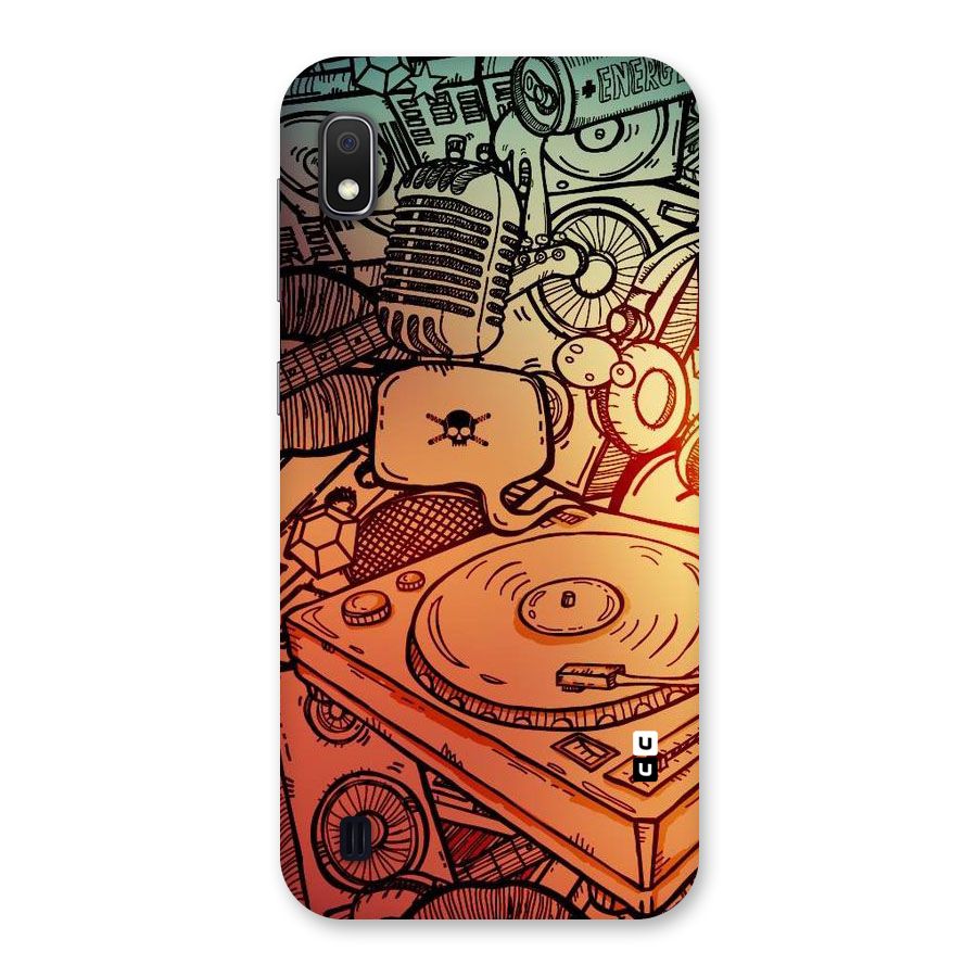 Vinyl Design Back Case for Galaxy A10