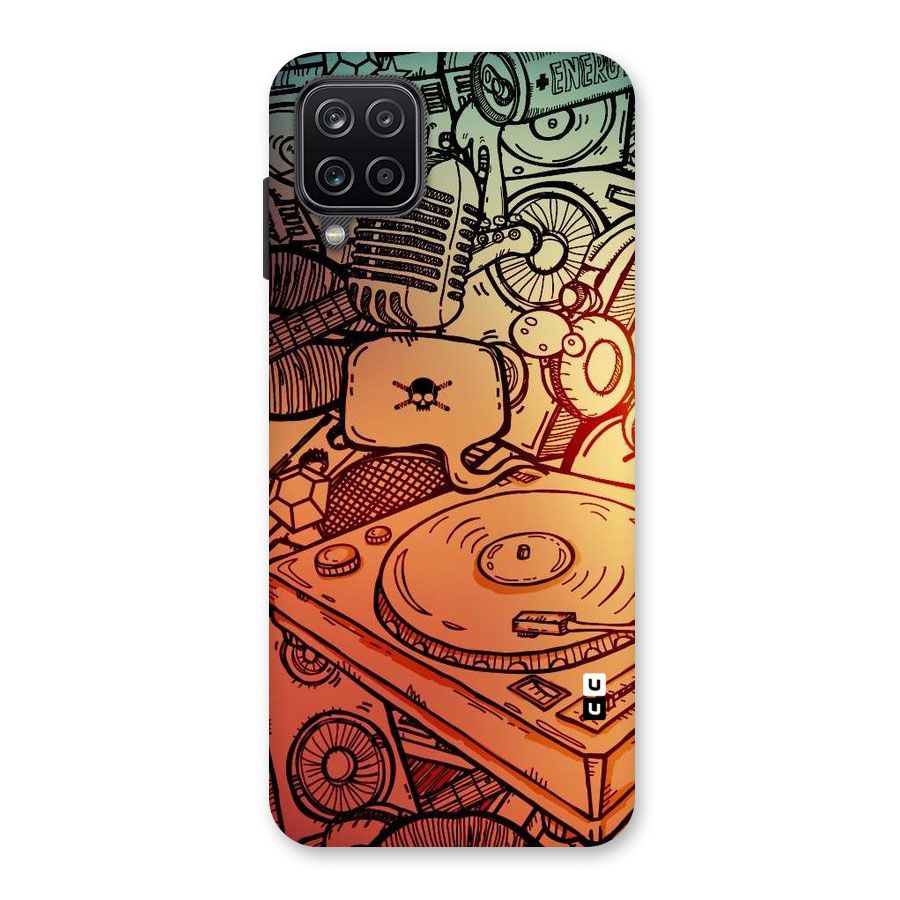 Vinyl Design Back Case for Galaxy A12