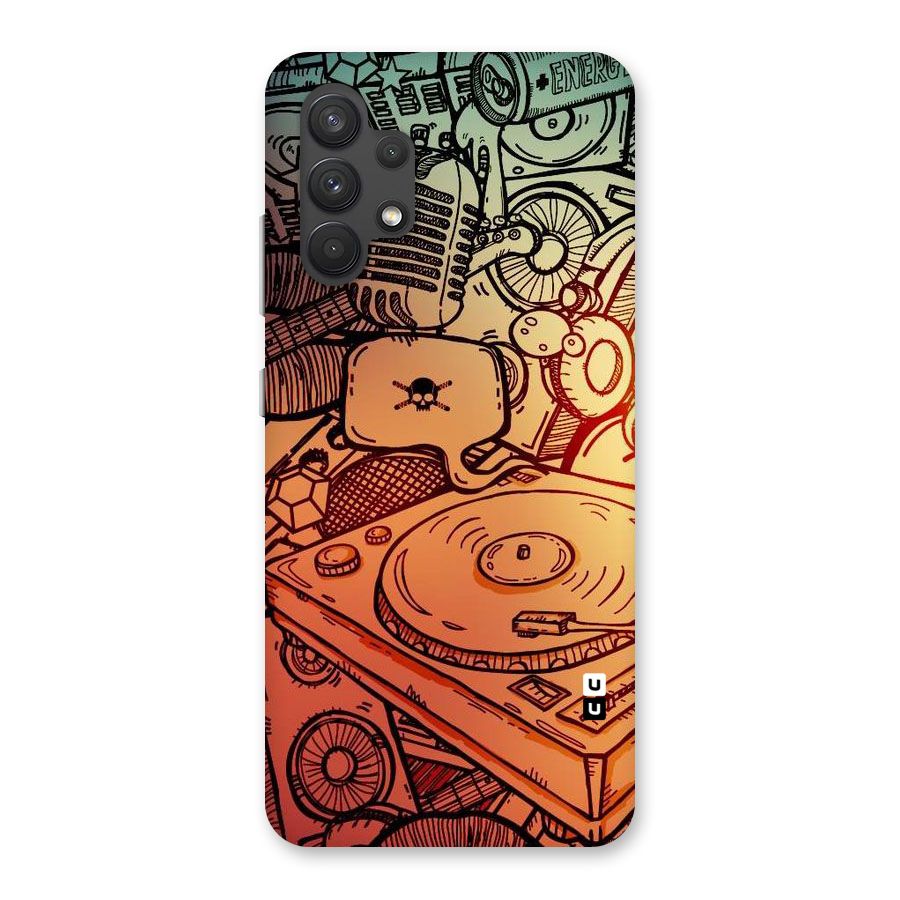Vinyl Design Back Case for Galaxy A32