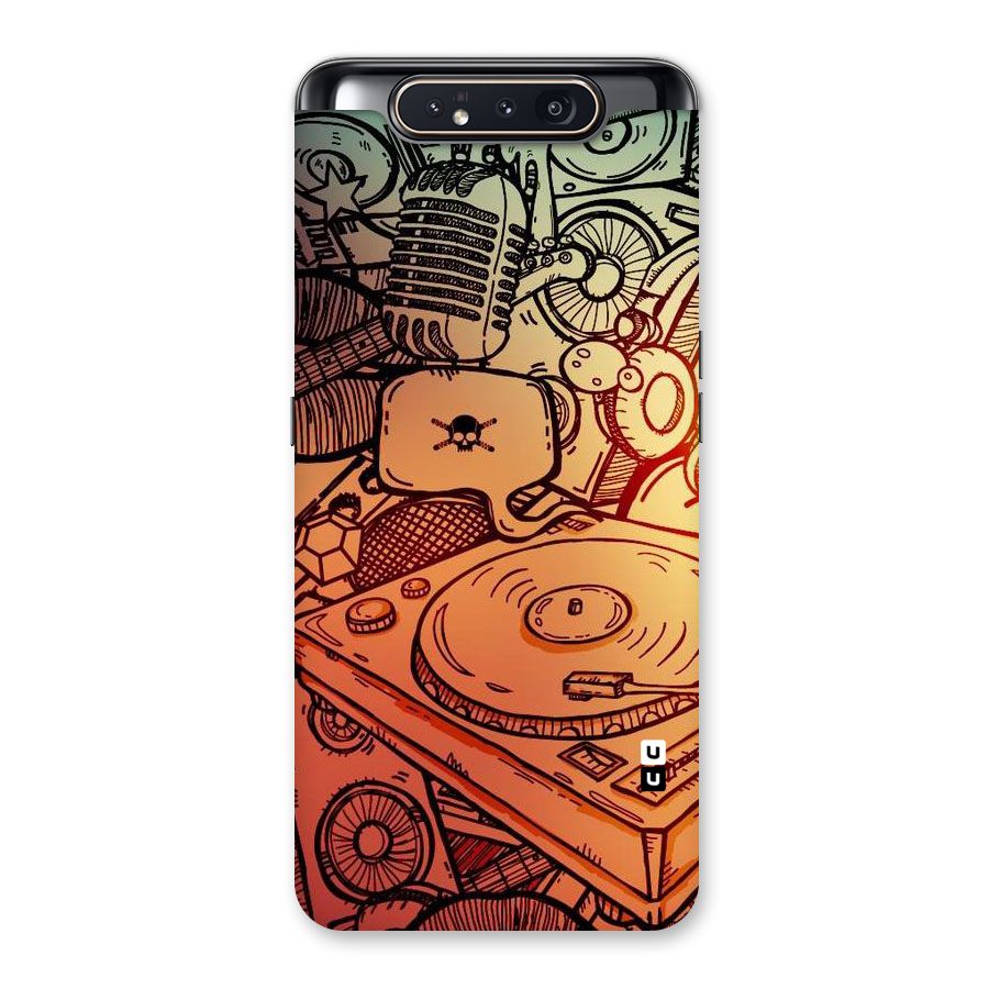Vinyl Design Back Case for Galaxy A80