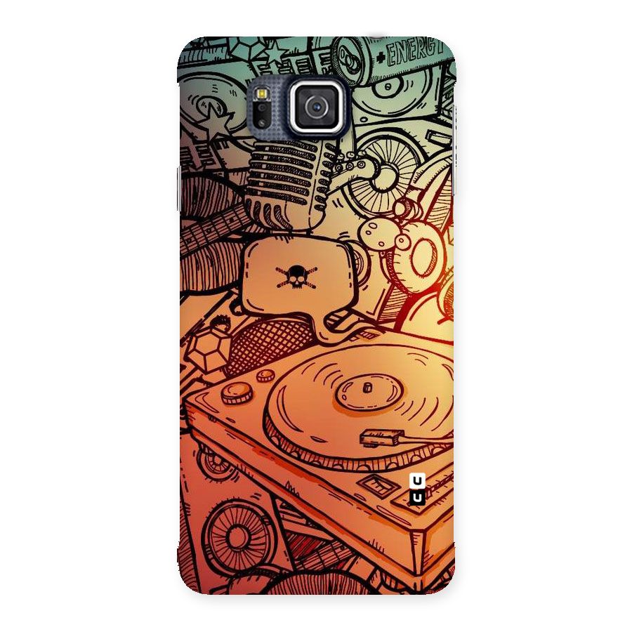 Vinyl Design Back Case for Galaxy Alpha