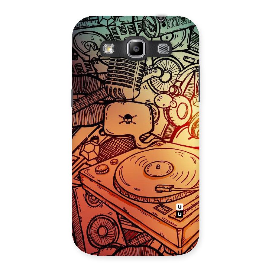 Vinyl Design Back Case for Galaxy Grand Quattro