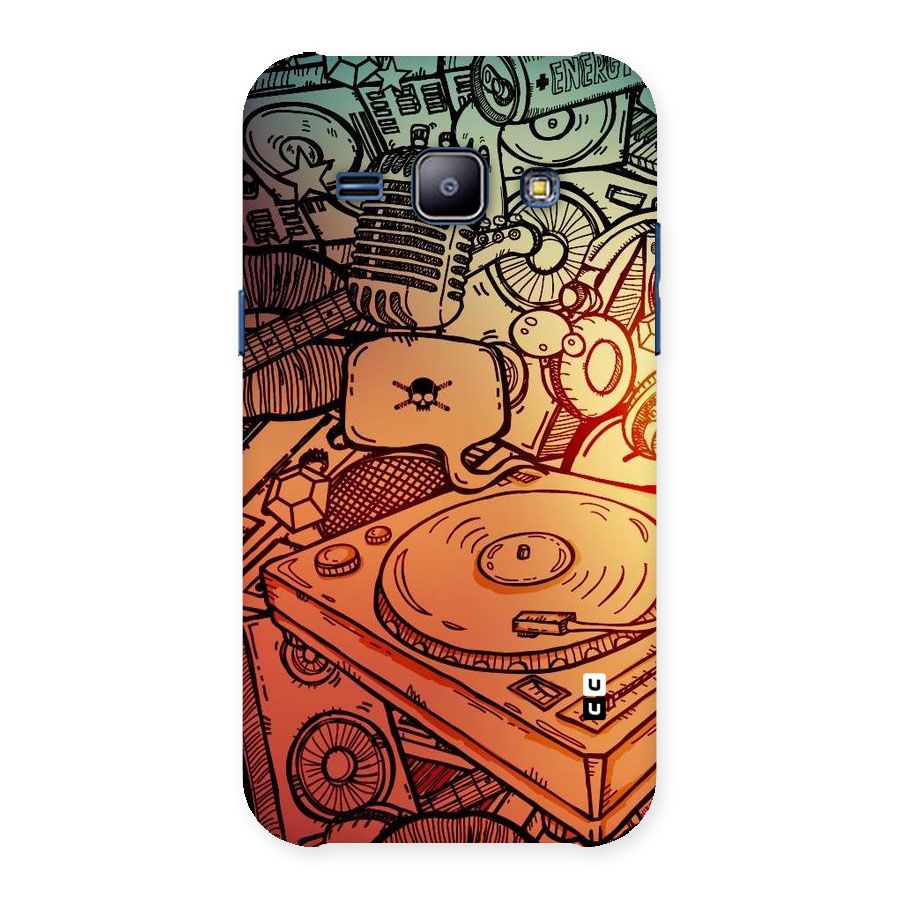 Vinyl Design Back Case for Galaxy J1