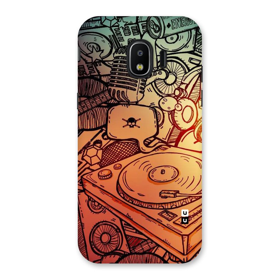 Vinyl Design Back Case for Galaxy J2 Pro 2018