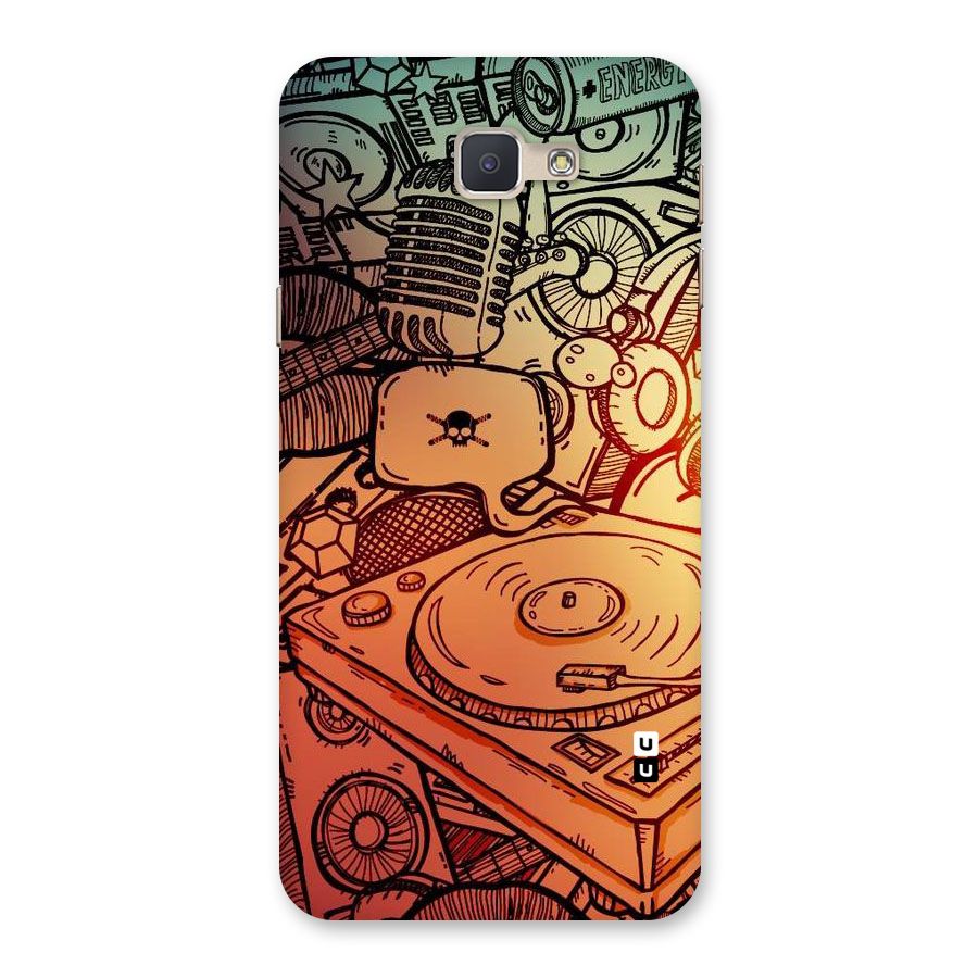 Vinyl Design Back Case for Galaxy J5 Prime