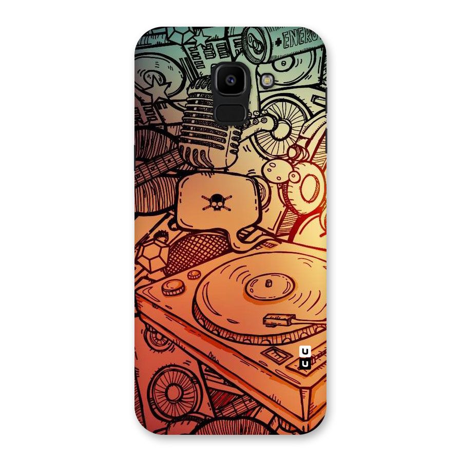 Vinyl Design Back Case for Galaxy J6