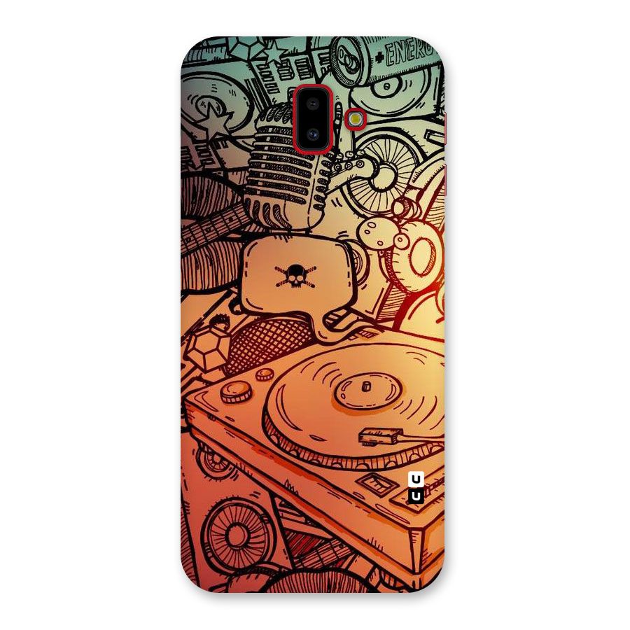 Vinyl Design Back Case for Galaxy J6 Plus