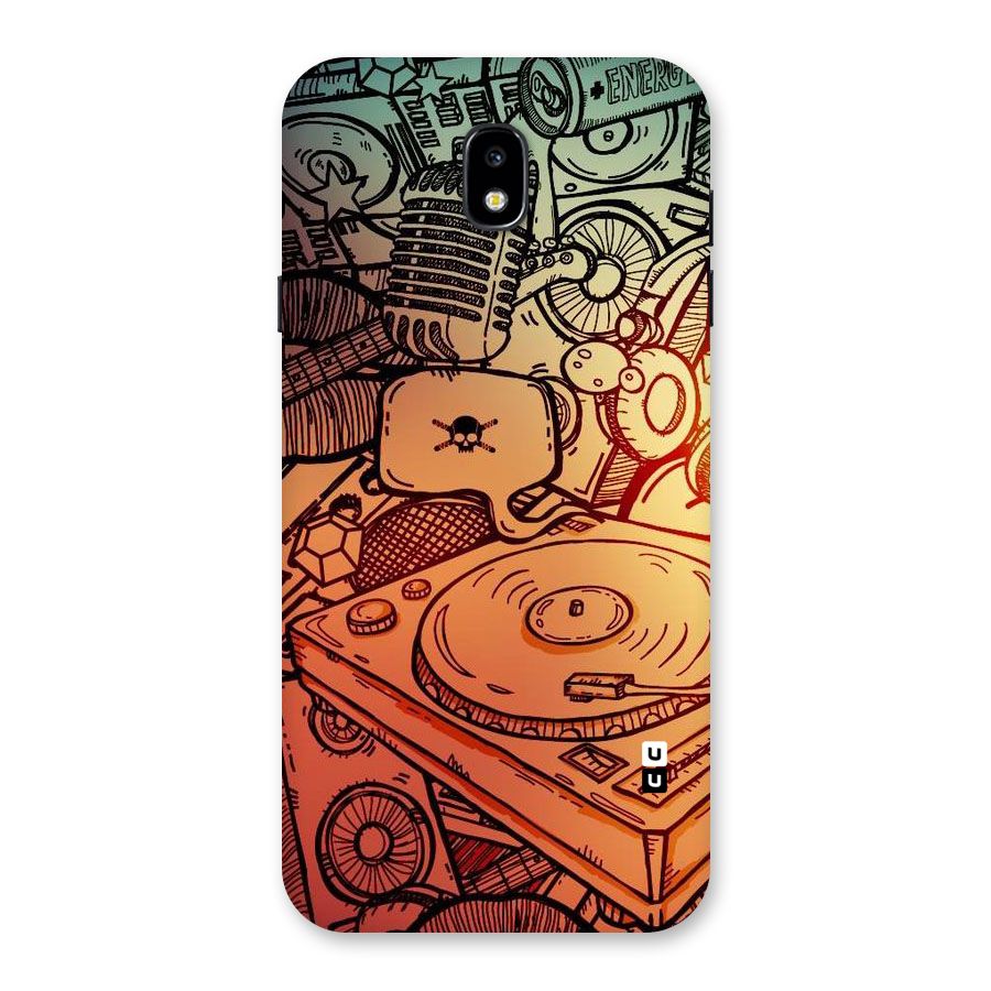 Vinyl Design Back Case for Galaxy J7 Pro