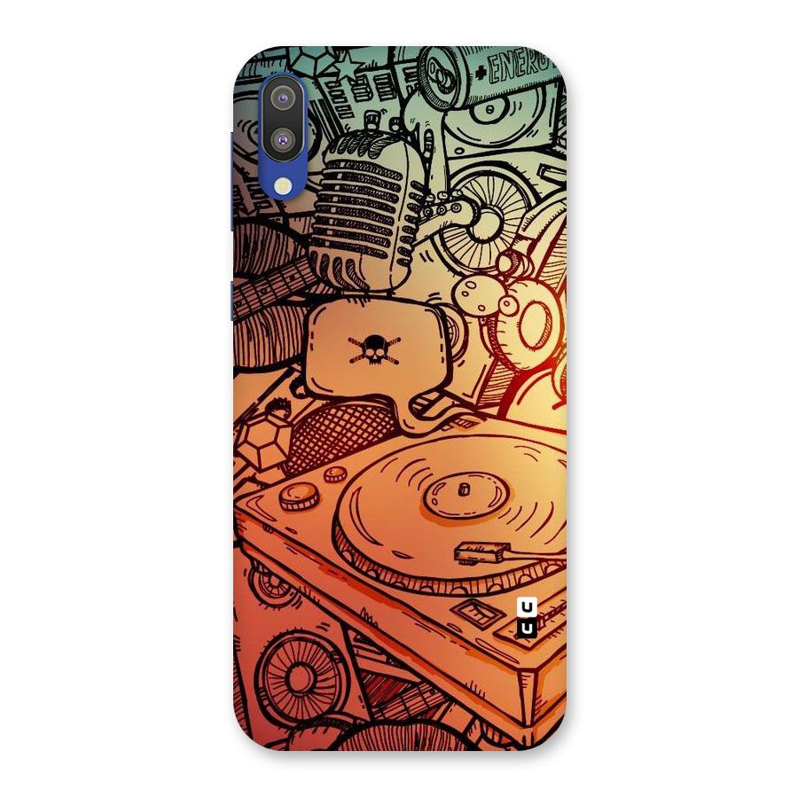 Vinyl Design Back Case for Galaxy M10