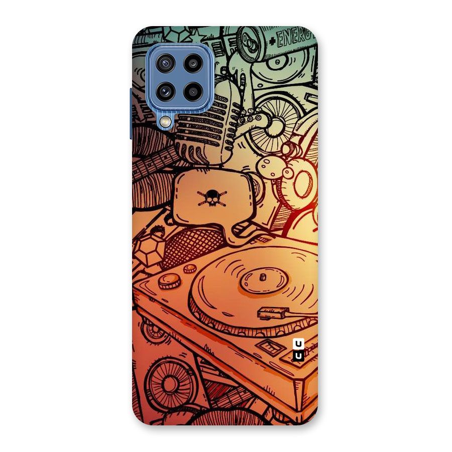 Vinyl Design Back Case for Galaxy M32
