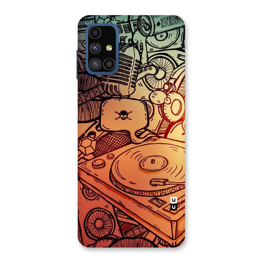 Vinyl Design Back Case for Galaxy M51