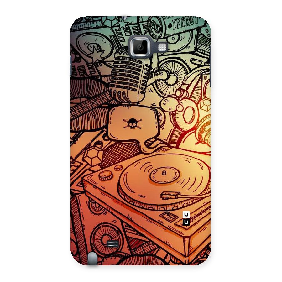 Vinyl Design Back Case for Galaxy Note