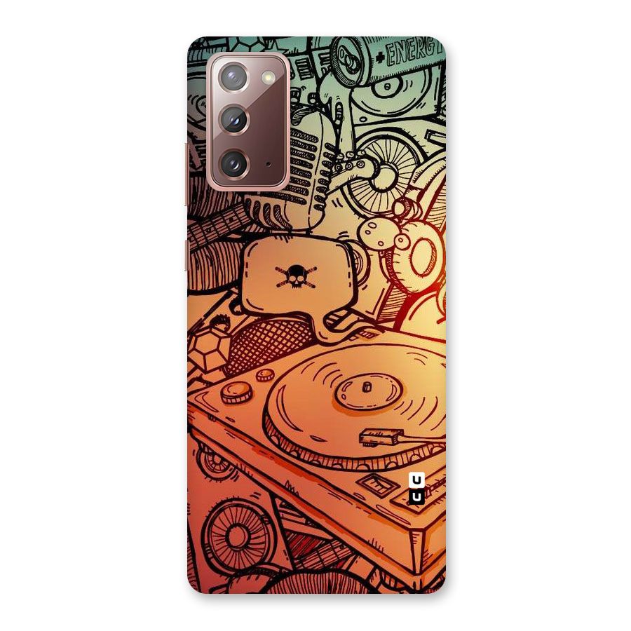 Vinyl Design Back Case for Galaxy Note 20