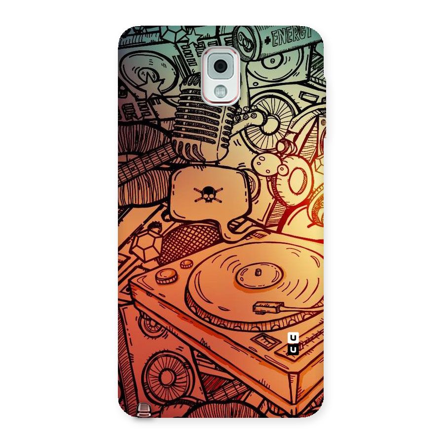 Vinyl Design Back Case for Galaxy Note 3
