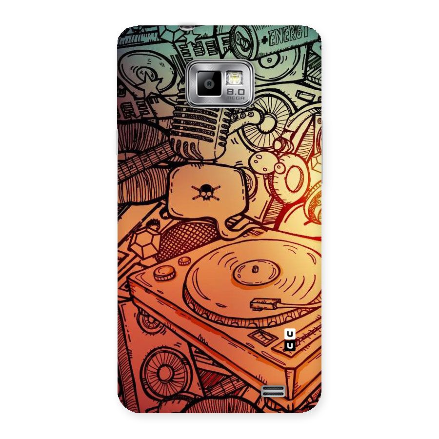 Vinyl Design Back Case for Galaxy S2