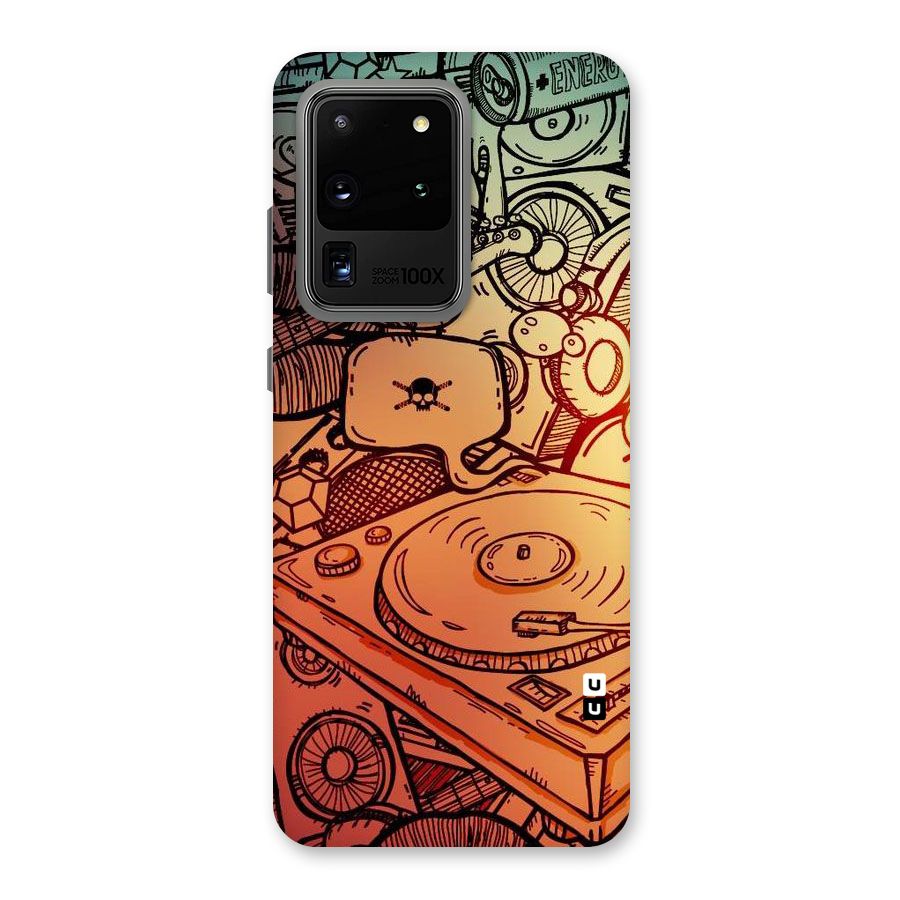 Vinyl Design Back Case for Galaxy S20 Ultra