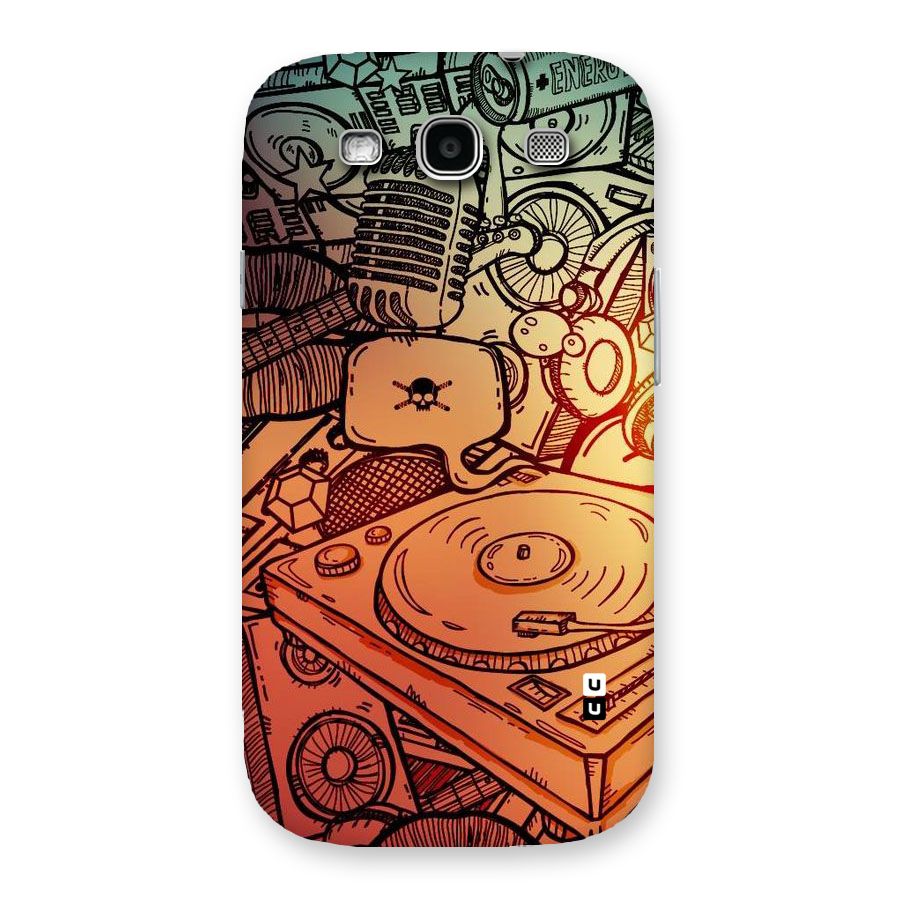 Vinyl Design Back Case for Galaxy S3