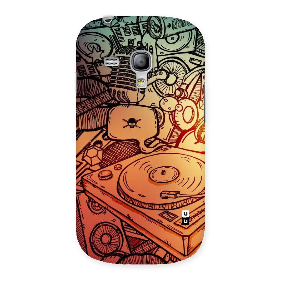 Vinyl Design Back Case for Galaxy S3 Mini