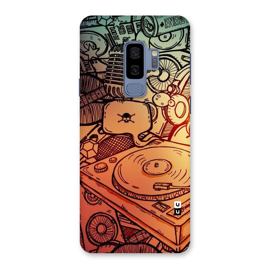 Vinyl Design Back Case for Galaxy S9 Plus